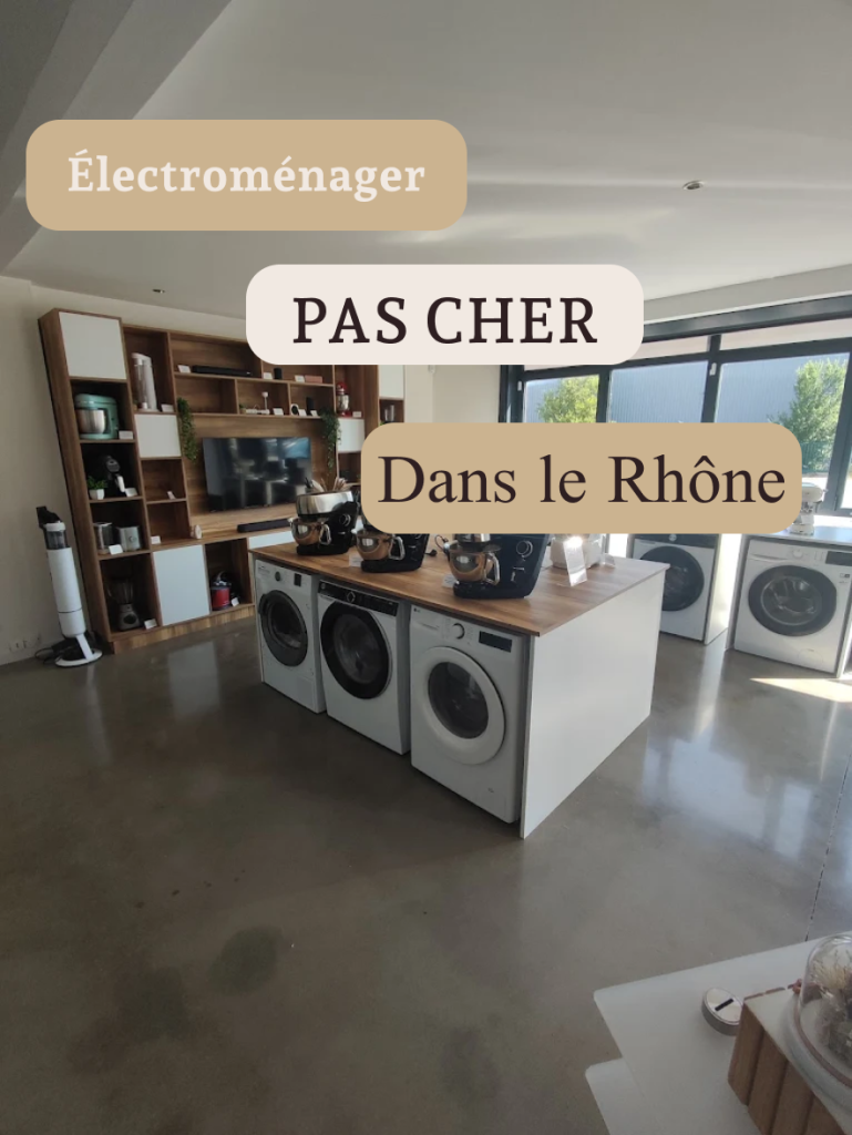 Électroménager pas cher à Lyon